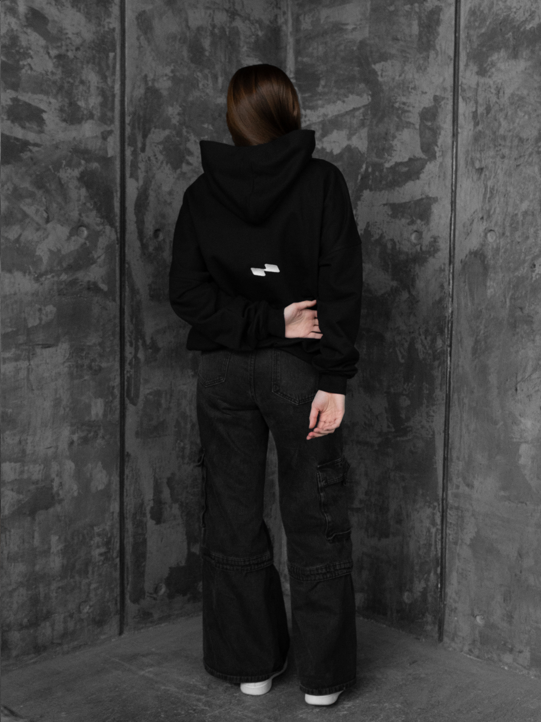 Hoodie Medio Zip Boxy Fit V.02